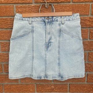 No Boundaries Light Denim Jean Skirt Women’s Size 7